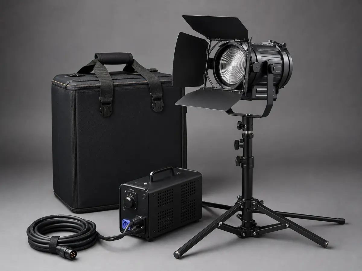 Compact Tungsten Fresnel Kit